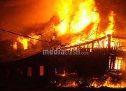Terlelap Tidur, Rumah Ludes Terbakar di Batubassi, Maros