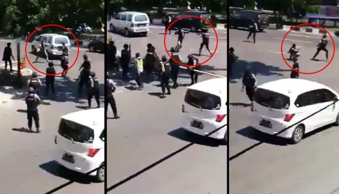 Ancam Petugas dengan Badik, Polisi Tembak Pria Ngamuk di Jl. Riburane