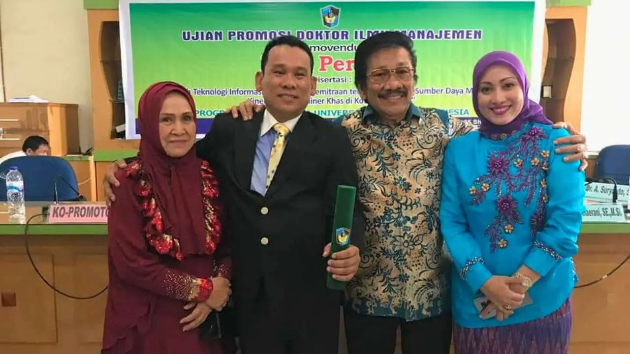 Iwan Perwira Raih Gelar Doktor Ilmu Manajemen di PPs UMI
