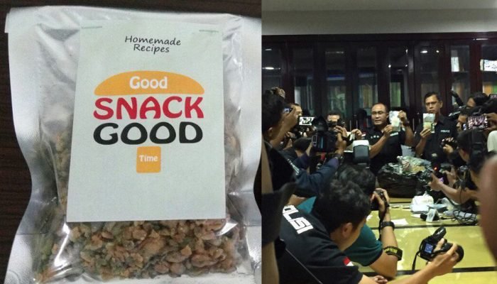 Keripik Jamur Snack Good Positif Mengandung Narkoba