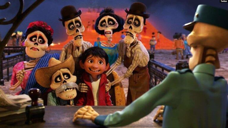 Film animasi Coco dari Pixar.