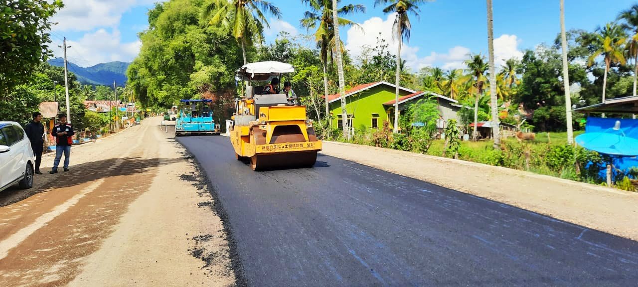 Akhirnya Ruas Ujung Lamuru-Palattae-Bojo Diperlebar