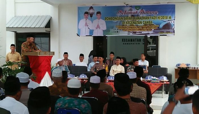 Kapolres Maros Ajak Warga Camba Tak Mudah Percaya Berita Hoaks