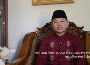 Prof. Sukri Palutturi, SKM, M.Kes., MSc.PH, PhD