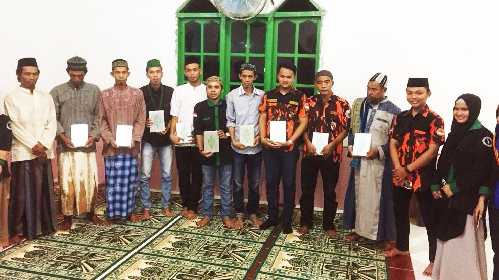 Sapma PP Maros Bersama HMI Buttasalewangang Gelar Bakti Sosial di Desa Kuri Caddi