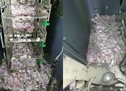 Uang Rp250 Juta dimesin ATM ini Ludes di Grogoti Tikus