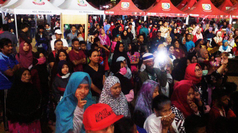 Goyang Tobelo Hibur Ribuan Pengunjung Manggala Night Festival