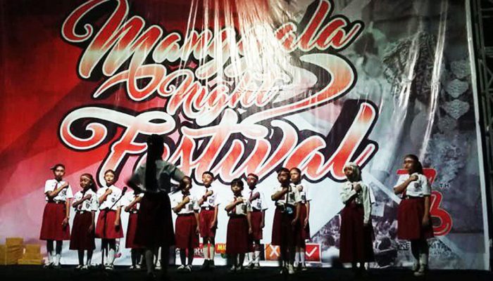 Hari Kedua Manggala Night Festival, Diramaikan Lomba Paduan Suara