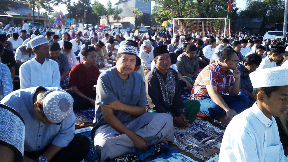 PHBI Biring Romang Pusatkan Sholat Idul Adha di Lapangan Komplek Unhas Antang