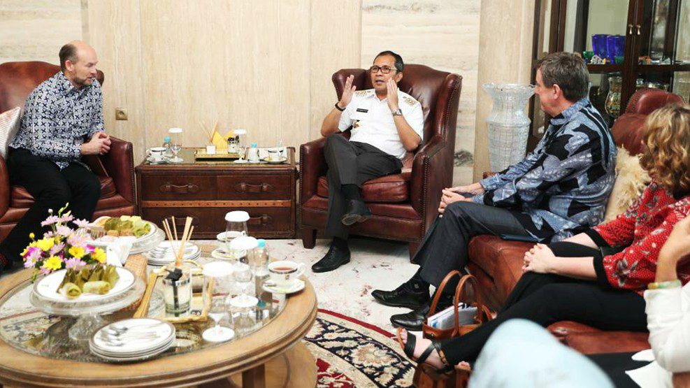 Perkokoh Hubungan Kerjasama, Wadubes Australia Temui Wali Kota Makassar