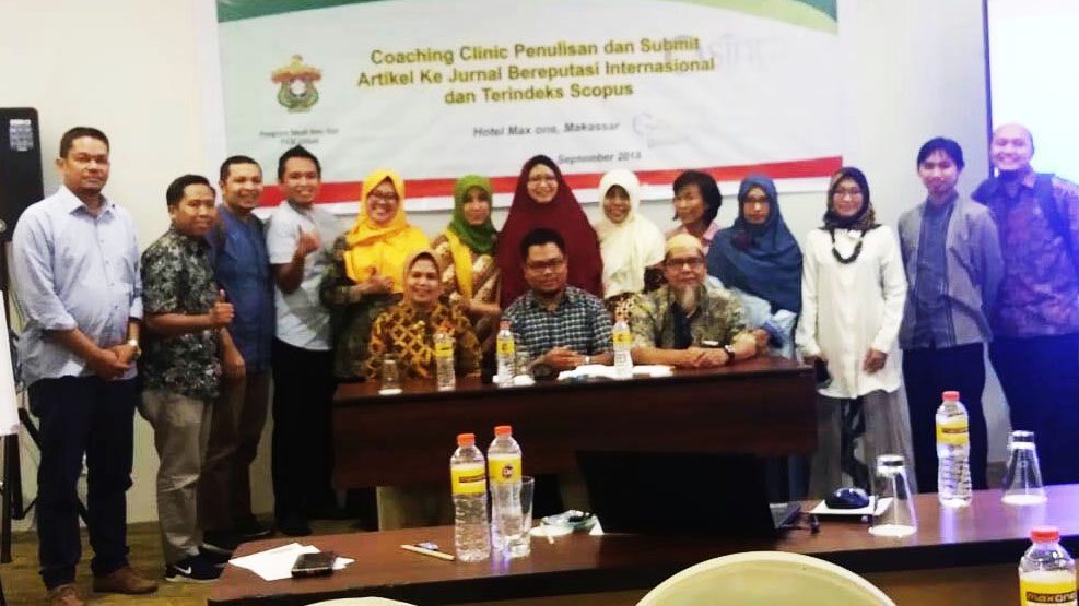 FKM Unhas Pacu Publikasi Jurnal Bereputasi Internasional dan Terindeks Scopus