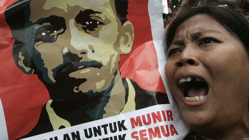 Pemerintah Didesak Ungkap Dalang Pembunuhan Munir