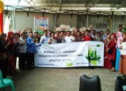 Peserta Pelatihan Healthy Cities PERSAKMI Sulsel Belajar Tentang Bank Sampah