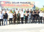 Polres Gowa Laksanakan Apel Gelar Pasukan Operasi Mantap Brata 2018