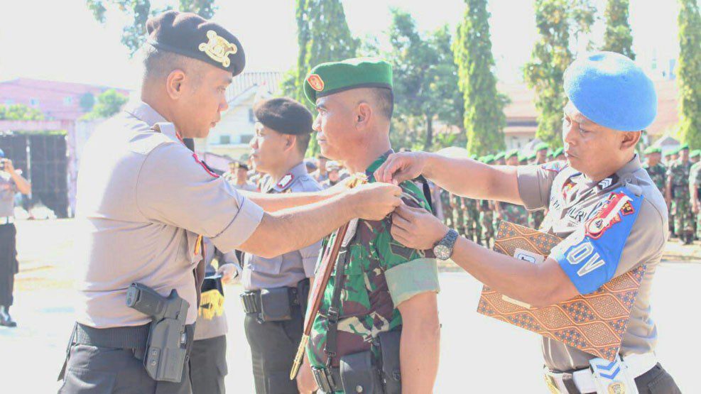 Polres Gowa Laksanakan Apel Gelar Pasukan Operasi Mantap Brata 2018 2 Apel Gelar Pasukan Operasi Mantap Brata 2018