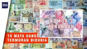10 Mata Uang Paling Murah di Dunia, Rupiah ke-3