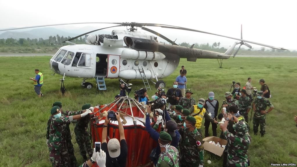 Cegah Wabah Penyakit Kogasgabpad Lakukan Penyemprotan Disinseksi di Petobo dan Balaroa 1