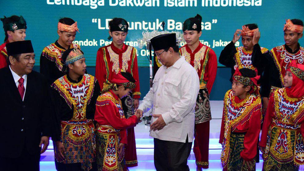 Di Rakernas LDII, Prabowo: Elit Politik Harus Perhatikan Kepentingan Rakyat