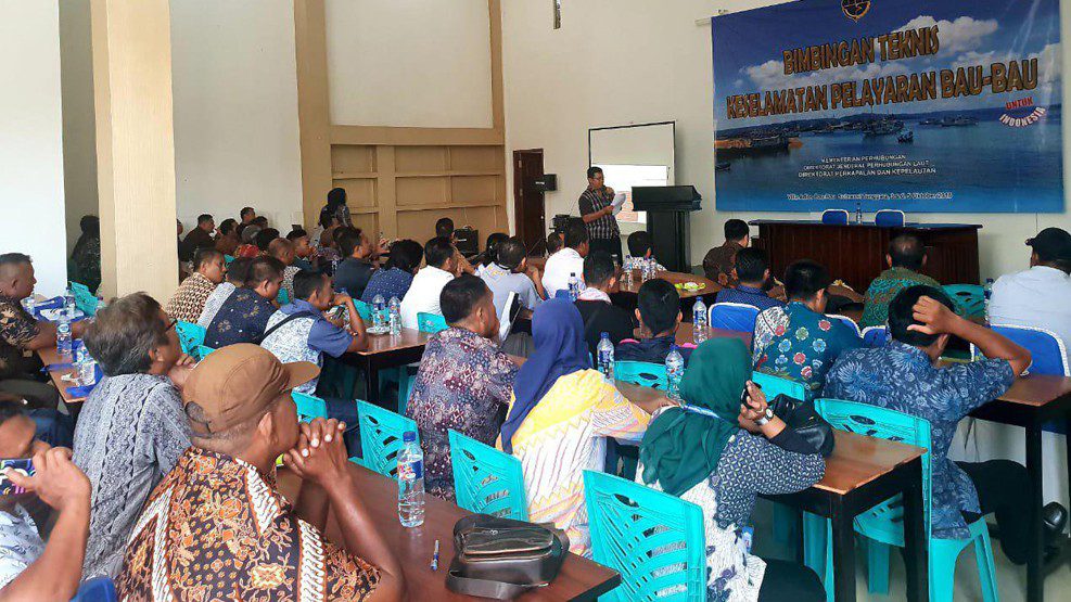 Ditjen Hubla Gelar Bimtek Kespel di Baubau