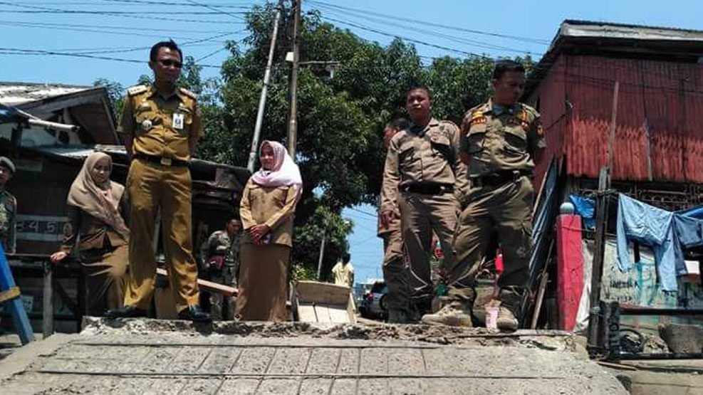 Jembatan Kalampeto Ambruk, Camat Makassar: Kondisinya Memang sudah Rapuh