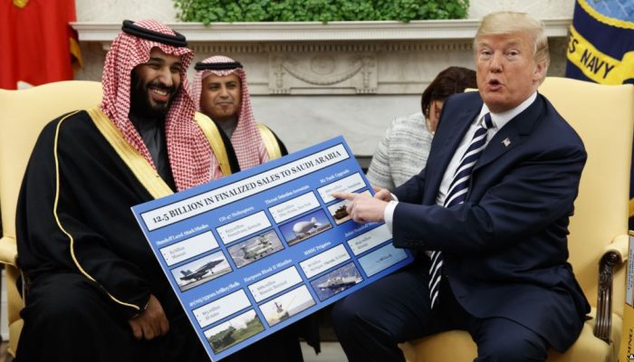 Pangeran Saudi Bantah Pernyataan Trump Jika Amerika Subsidi Militer Saudi