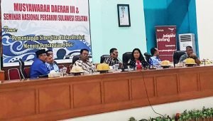 Seminar Nasional Persakmi Sulsel tentang SDGs Dibuka Bupati Pinrang