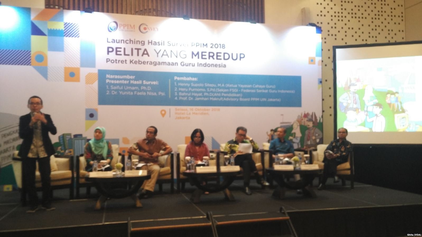 Survei PPIM, Tingkat Opini Intoleransi dan Radikalisme Guru Muslim di Indonesia Sangat Tinggi