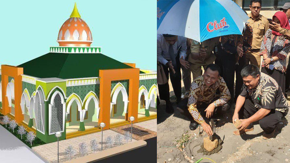 Syamsari Kitta Resmikan Pembangunan Masjid Babussyifaa RSUD H Padjonga Dg Ngalle