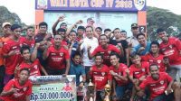 Turnamen Sepak Bola Wali Kota CUP IV 2018 Resmi Ditutup