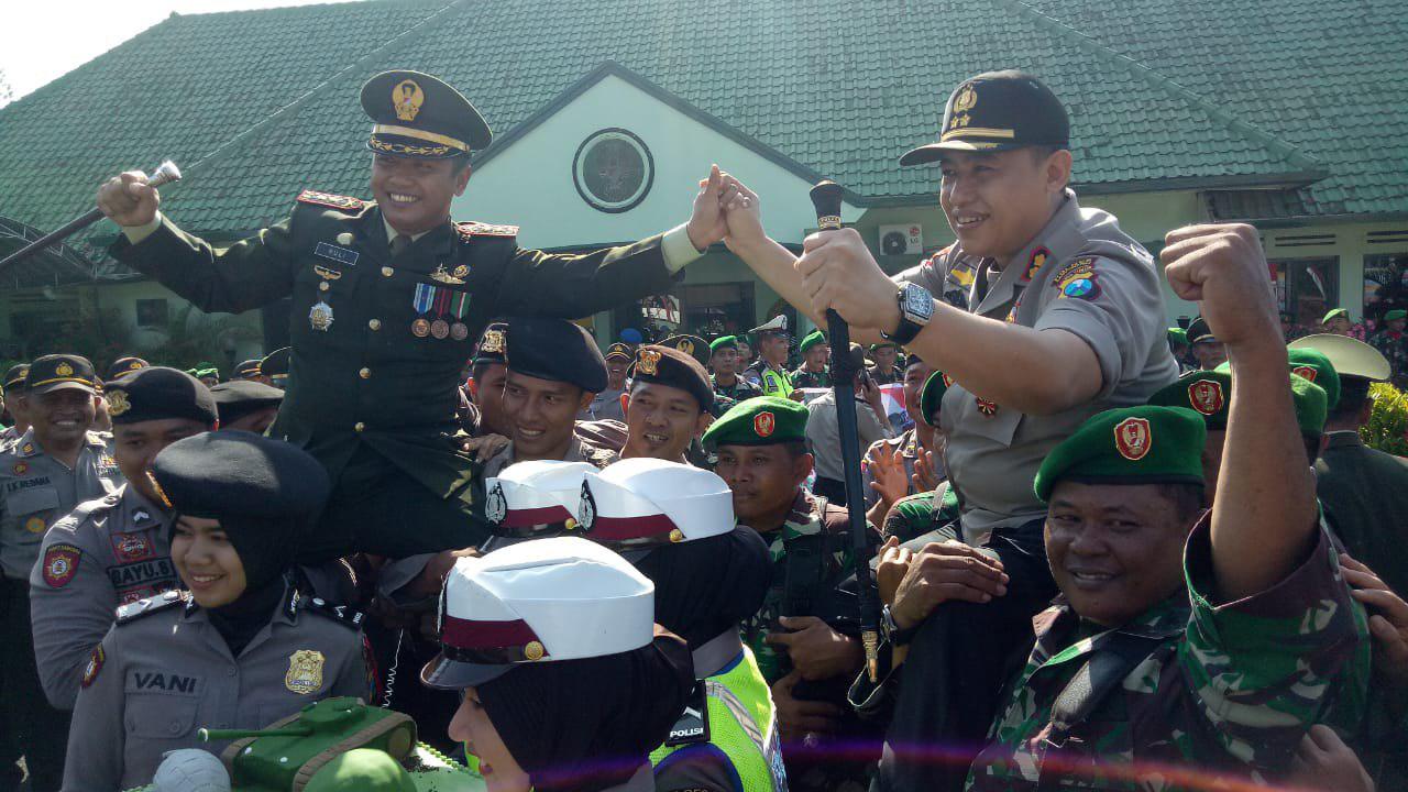 Usai Rayakan HUT Ke-73 TNI, Dandim Banyuwangi Kedatangan Tamu Tak Diundang