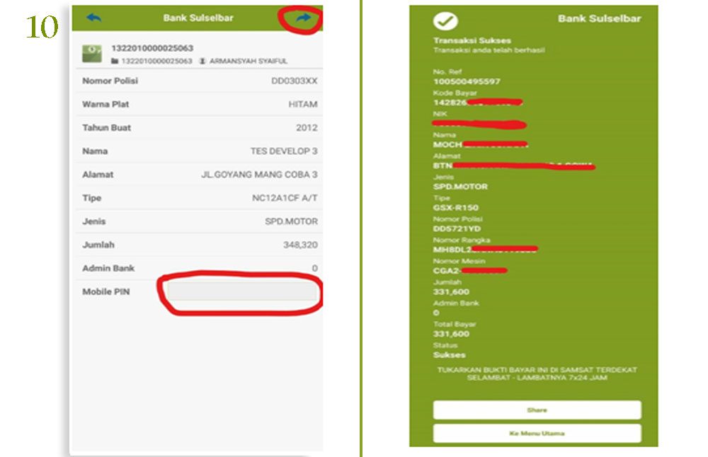 Bayar Pajak Kendaraan Lewat HP dan ATM