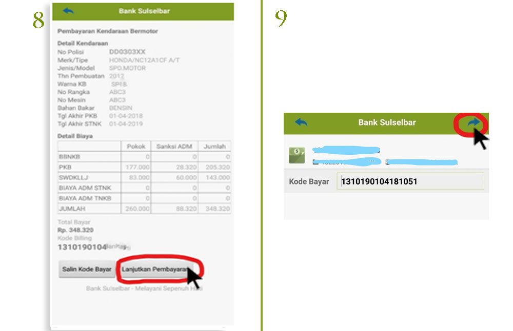 Bayar Pajak Kendaraan Lewat HP dan ATM
