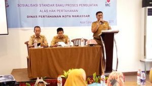 Ilham: Sosialisasi Standar Baku Pembuatan Alas Hak Pertanahan diikuti Berbagai Unsur