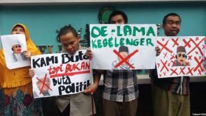 Kaum Tunanetra dan Tunarungu Tuntut Ma’ruf Amin Minta Maaf