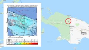 Gempa 6,1 SR Guncang Papua