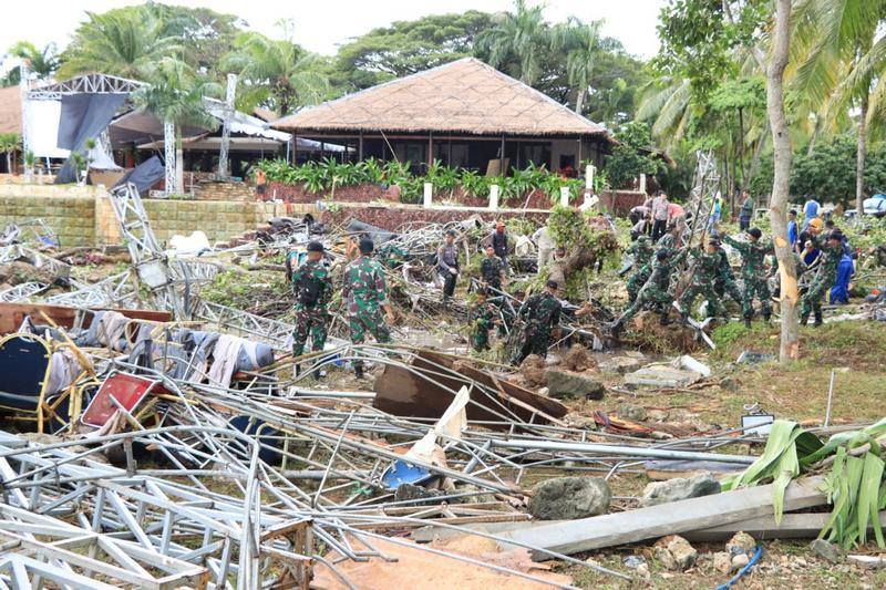 Korban Tsunami di Selat Sunda
