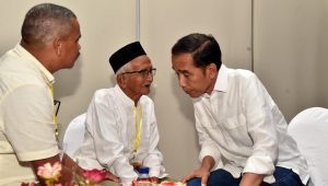 Di Aceh, Presiden Jokowi Kembali Bertemu Nyak Sandang