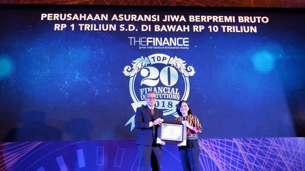 Sequis Life Raih Penghargaan Top 20 Financial Institutions 2018