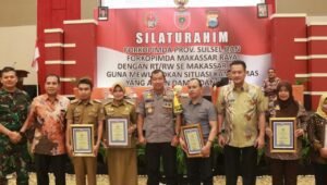Wali Kota Danny Bangga RT/RW Bersilaturahmi dengan Forkopimda Sulsel dan Makassar Raya