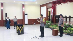 Kapoda Sulsel Irup Sertijab Kapolres Sidrap