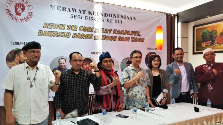 Sebut Reuni 212 Tak Langgar Aturan Kampanye, LPI: Bawaslu Masuk Angin 6 bawaslu