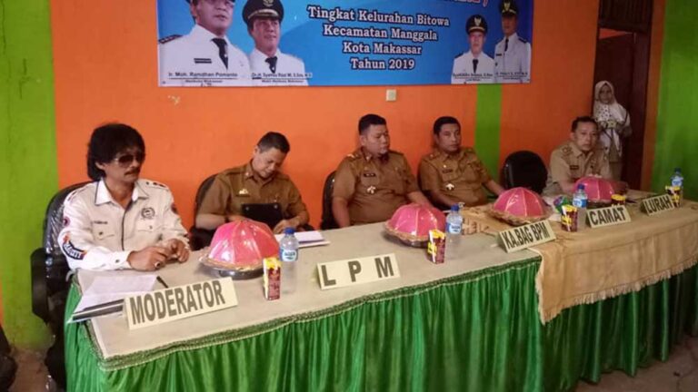 Kepala BPM Kota Makassar, Dorong Warga Usulkan Pembangunan SDM 5 BPM Kota Makassar