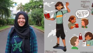 Anak Makassar Menang Lomba Komik Dunia dengan Superhero ‘Cipta’