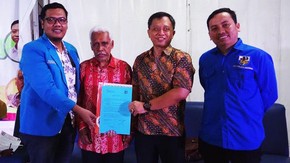 Gerakan "Sulsel Sehat" Gagasan Prof Atja, KNPI-BPJS Kesehatan Tandatangani MoU