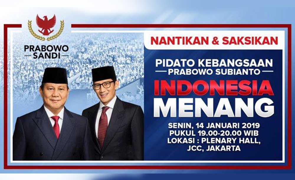 Live Pidato Kebangsaan Prabowo