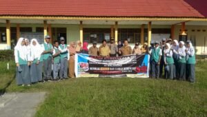 Polsek Malangke Sosialisasi Kenakalan Remaja, Deklarasikan Tolak Hoax dan Ujaran Kebencian ke Pelajar