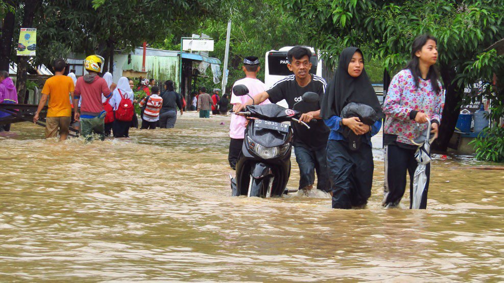 Sungai Maros Meluap, Ruas Jalan Pettarani Banjir Lagi