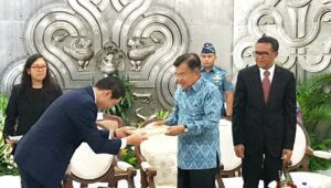Gubernur Perfekture Ehime Temui JK, Bahas Berbagai Kerjasama