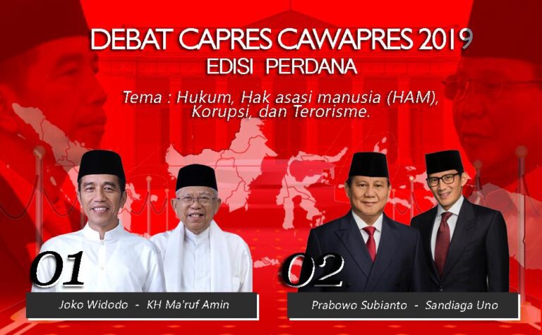 Live Streaming Dabat Capres Cawapres 2019 3 debat capres 2019