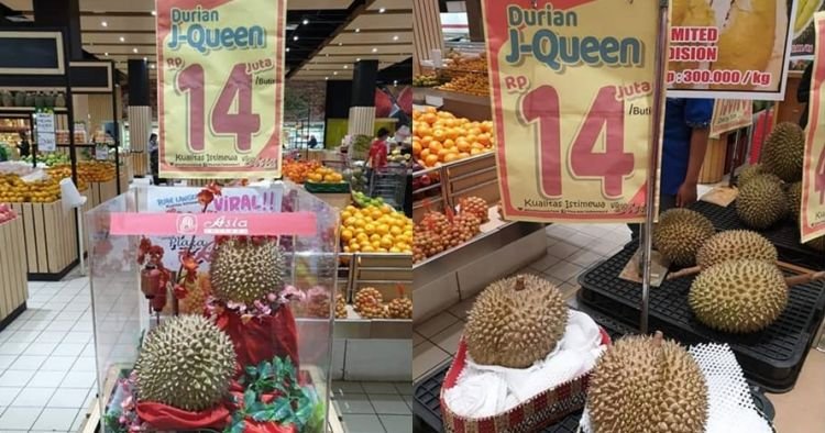 Durian Ini Harganya Rp14 Juta